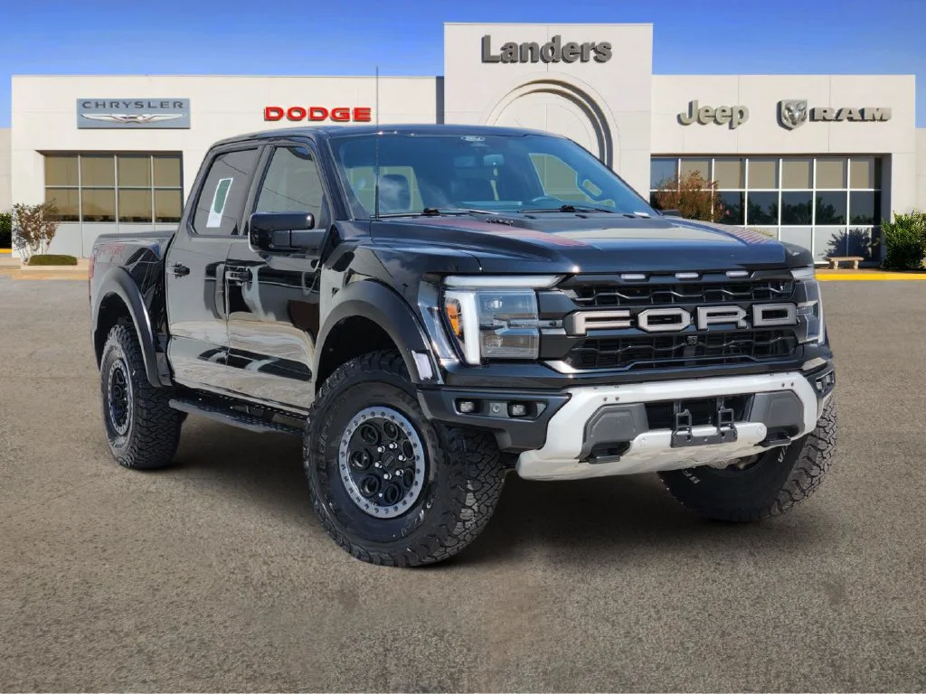 Used 2024 Agate Black Metallic Ford Raptor image 1