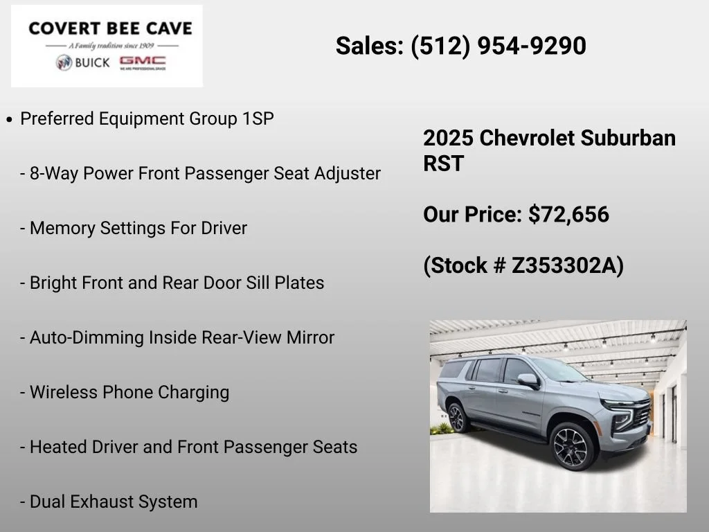 Certified Used 2025 Sterling Gray Metallic Chevrolet RST image 7