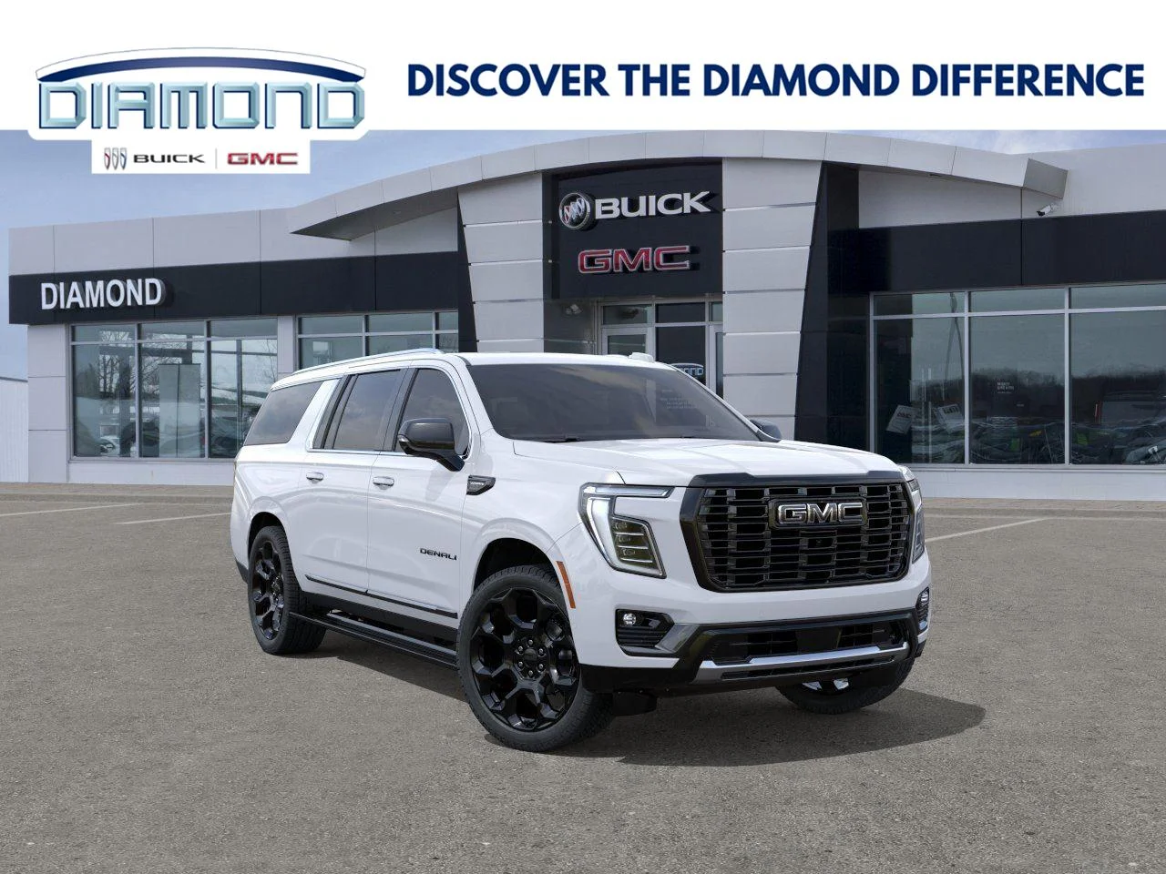 New 2026 Glacier White Tricoat GMC Denali Ultimate image 1