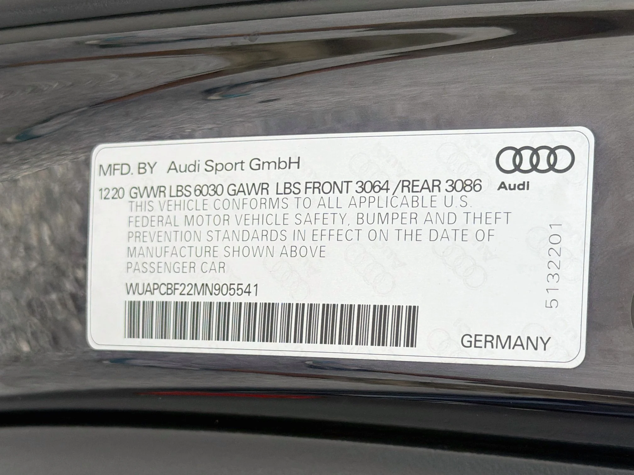 Used 2021 Black Crystal Audi 4.0T image 45