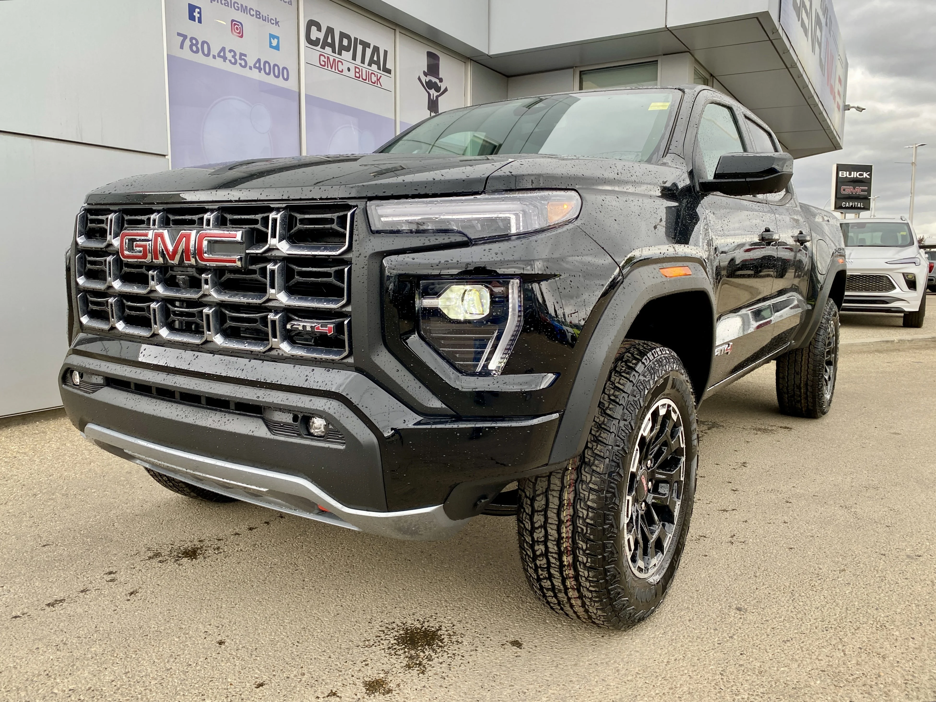 New 2026 ONYX BLACK GMC 4WD AT4 image 2