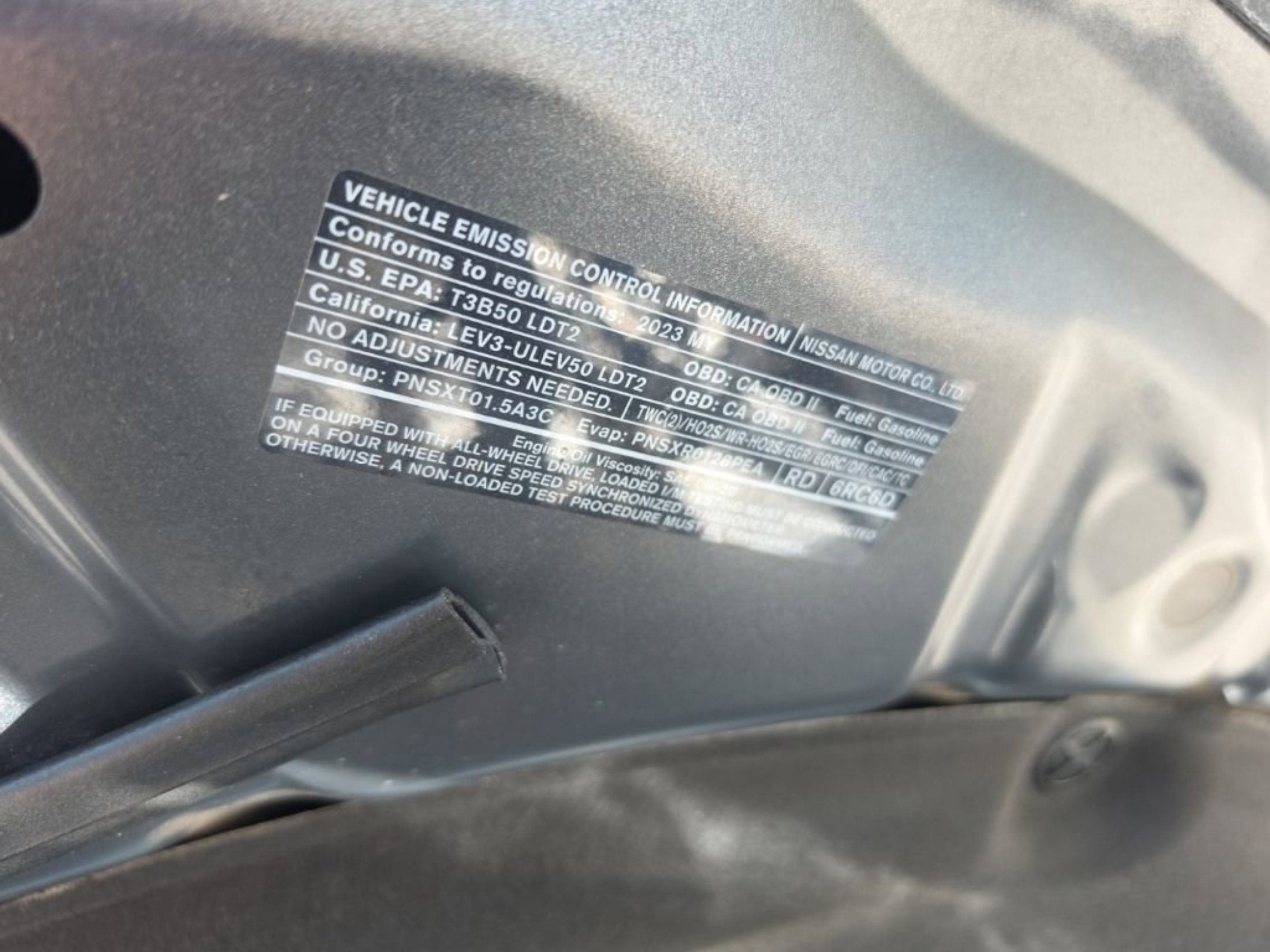 Used 2023 Gray Nissan S Intelligent AWD image 10