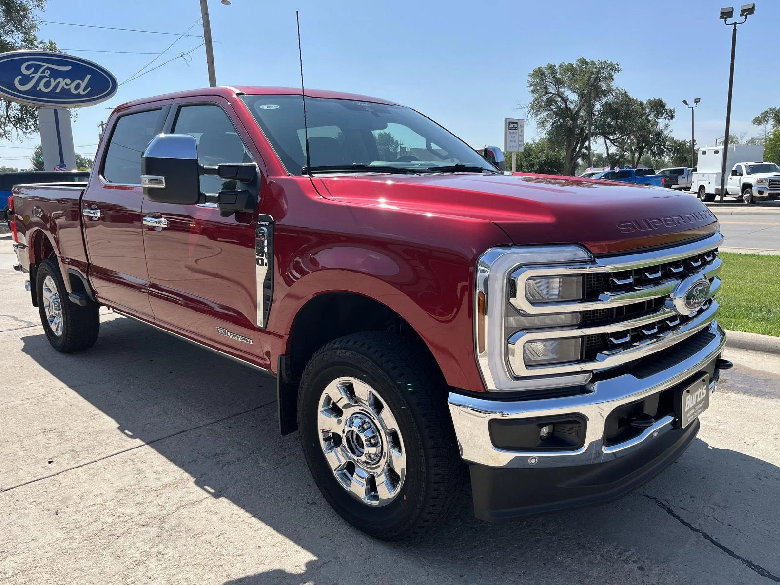 New 2026 Ruby Red Metallic Tinted Clearcoat Ford F-250® Lariat® image 4