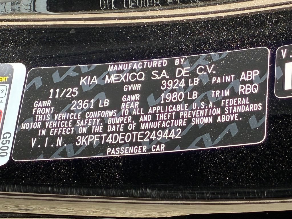 Used 2026 Black Kia LXS image 36
