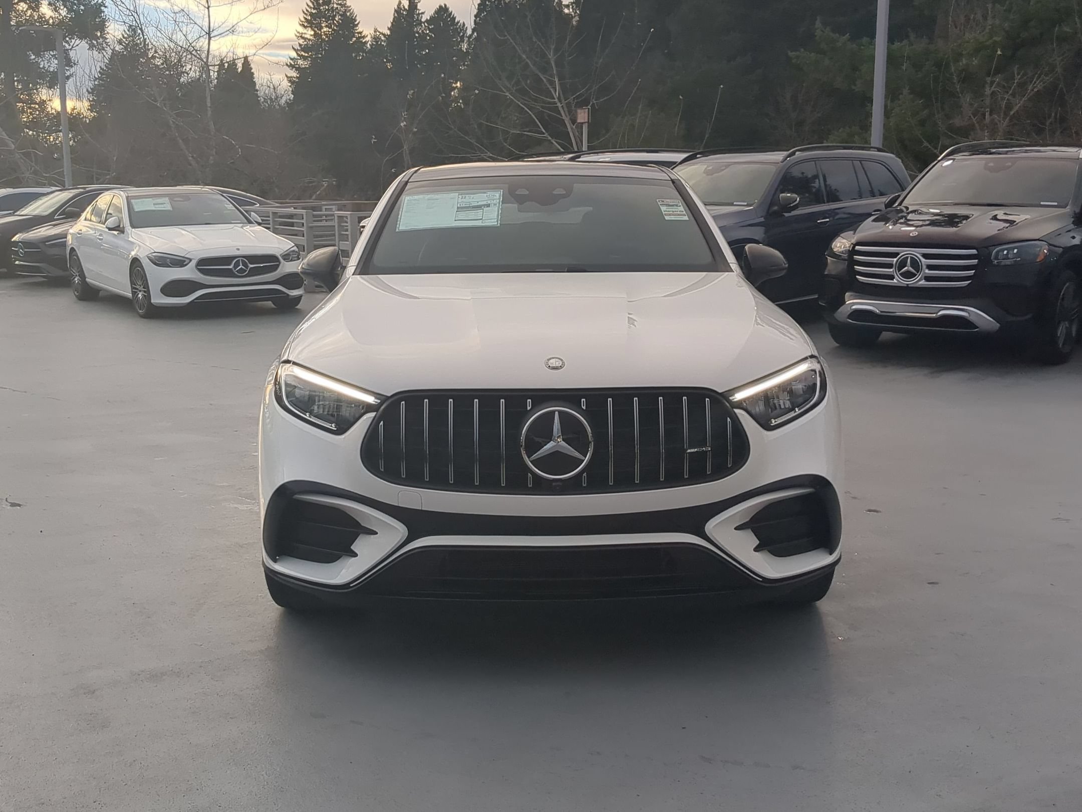 New 2026 Polar White Mercedes-Benz AMG® GLC 43 4MATIC Coupe image 40