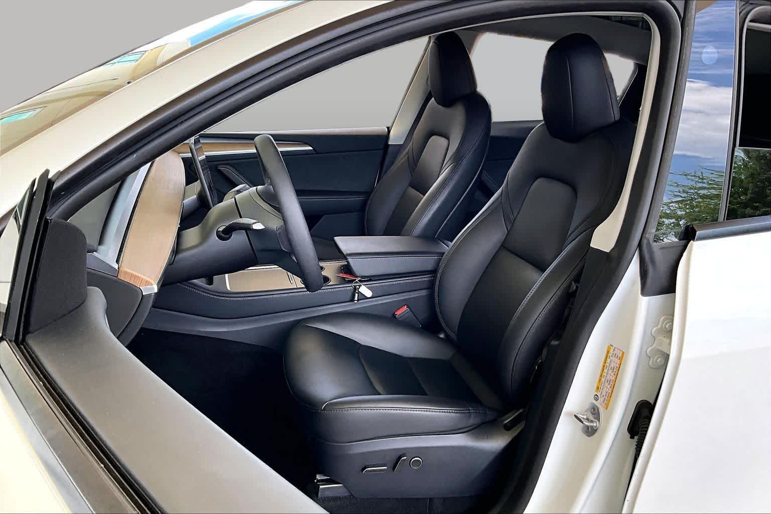 Used 2024 Pearl White Multi-Coat Tesla Long Range image 7