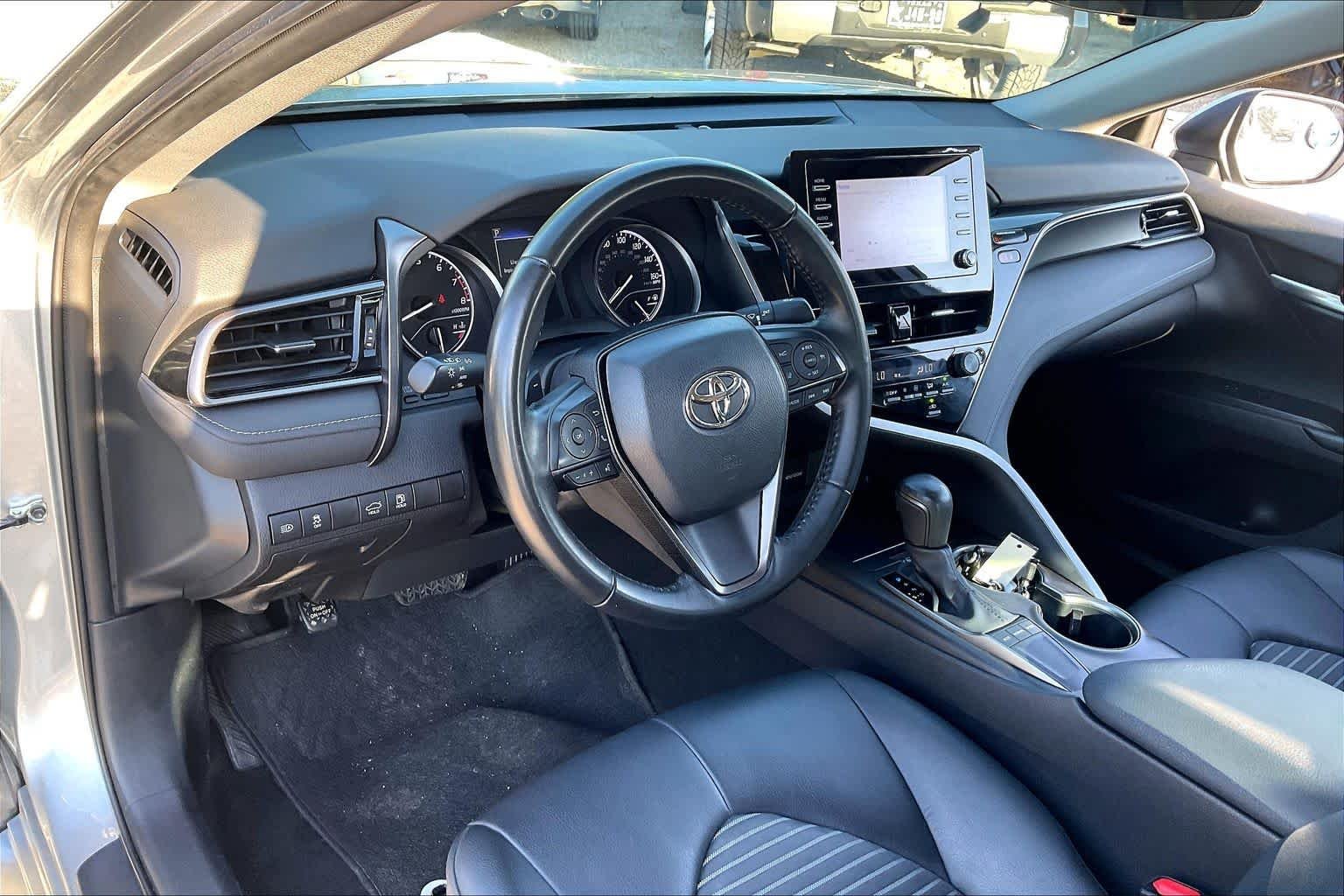 Used 2024 Celestial Silver Metallic Toyota SE image 17