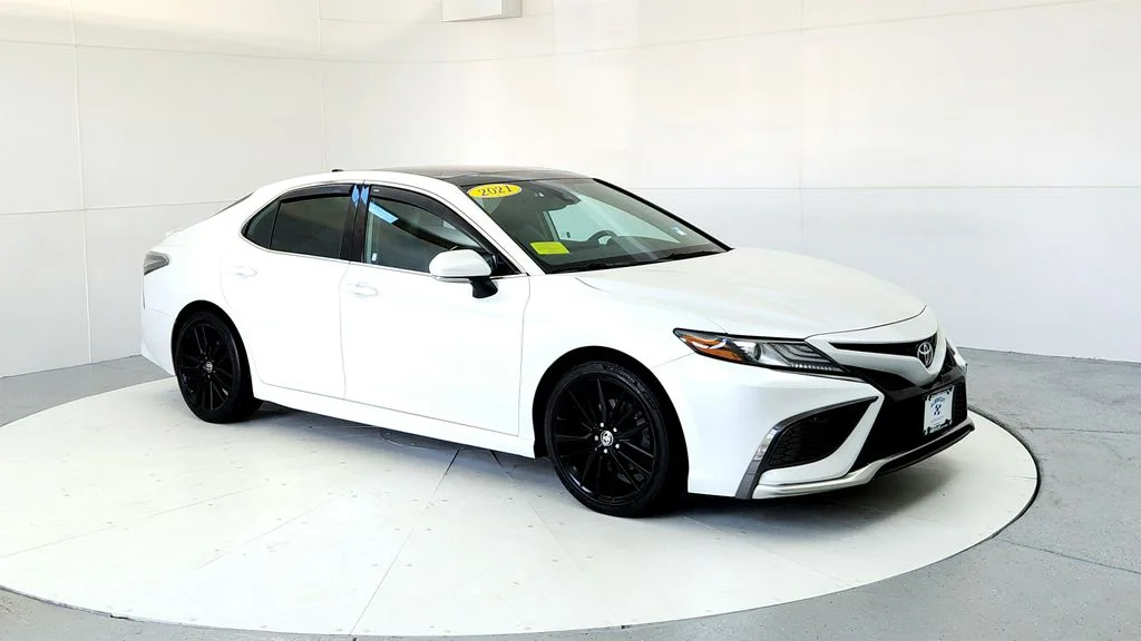 Certified Used 2021 Beige Toyota XSE image 7