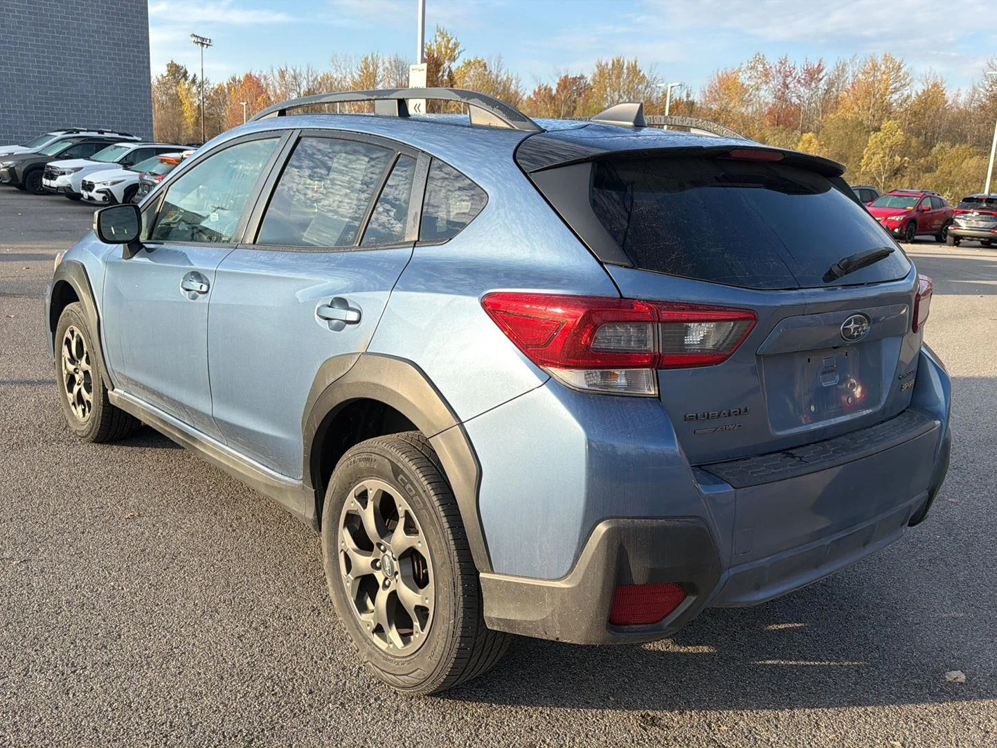 Used 2022 Horizon Blue Pearl Subaru Sport image 5