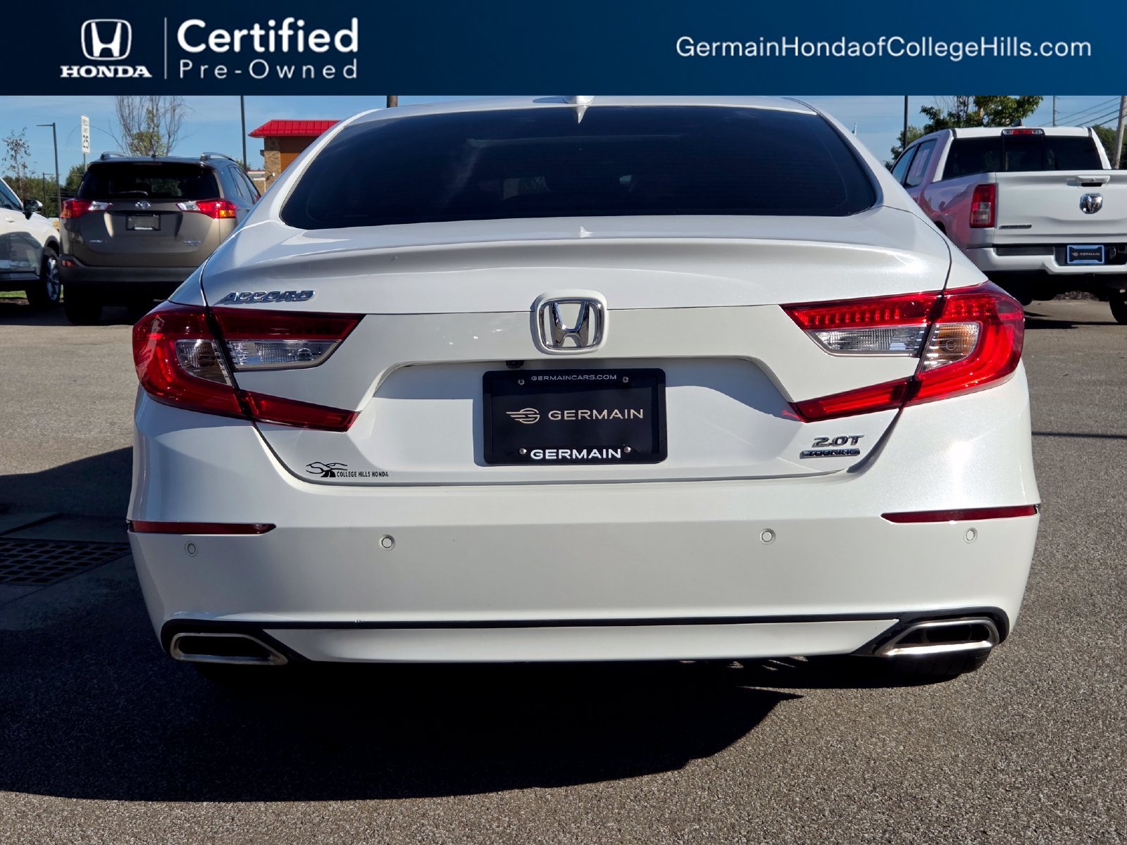 Certified Used 2021 Platinum White Pearl Honda 2.0T Touring image 25