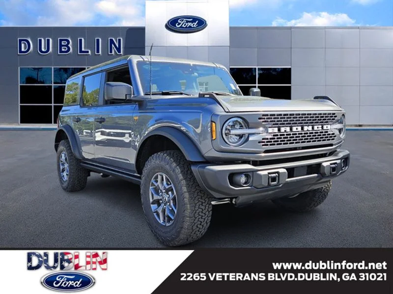 New 2025 Carbonized Gray Metallic Ford Badlands® image 1
