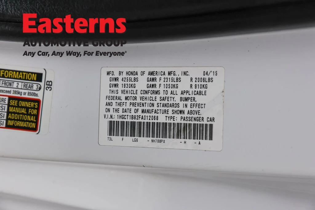 Used 2015 White Honda EX-L image 34