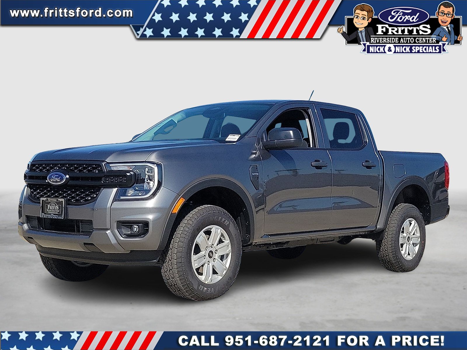 New 2026 Carbonized Gray Metallic Ford XL image 1