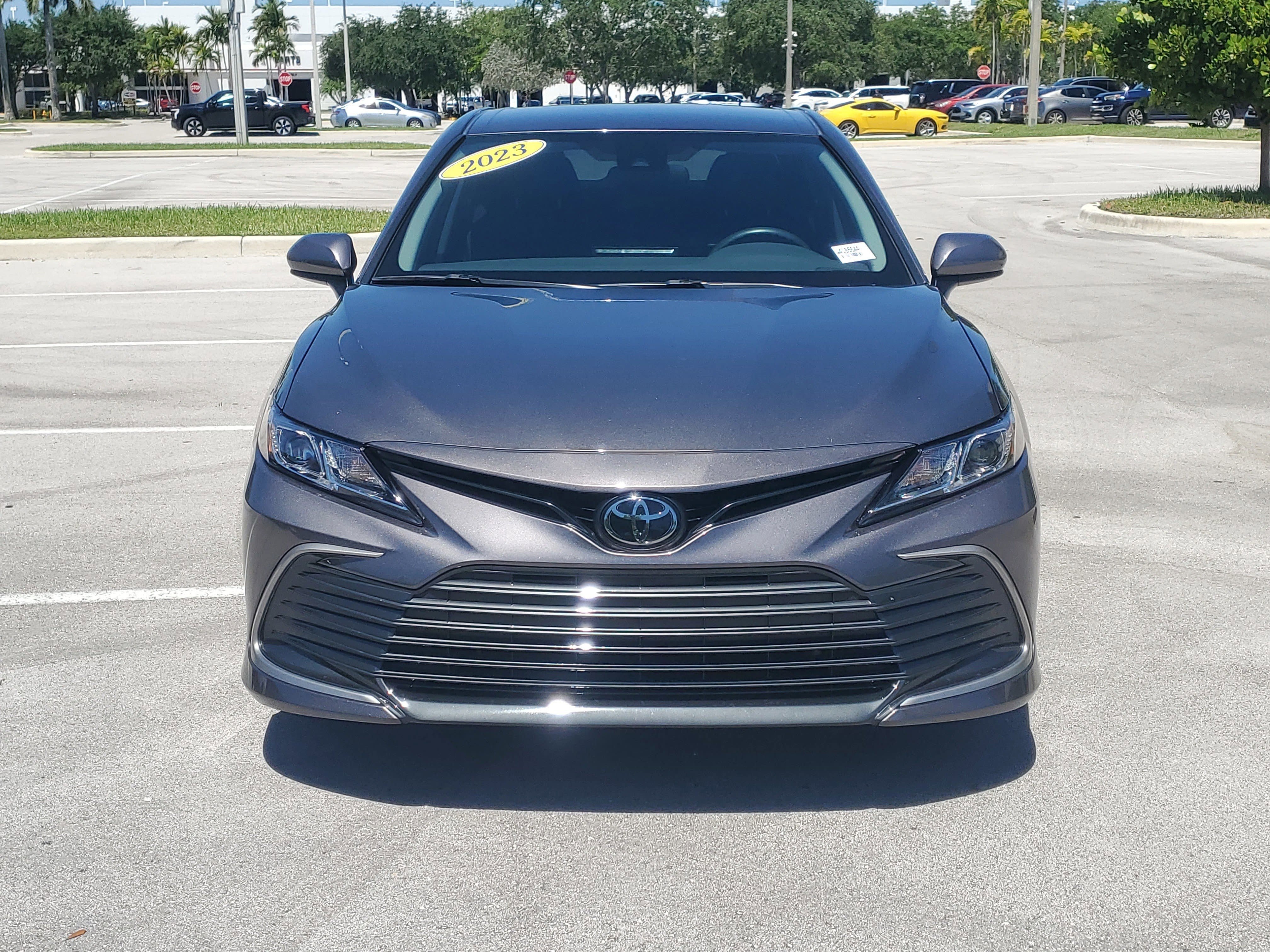 Used 2023 Predawn Gray Mica Toyota LE image 8