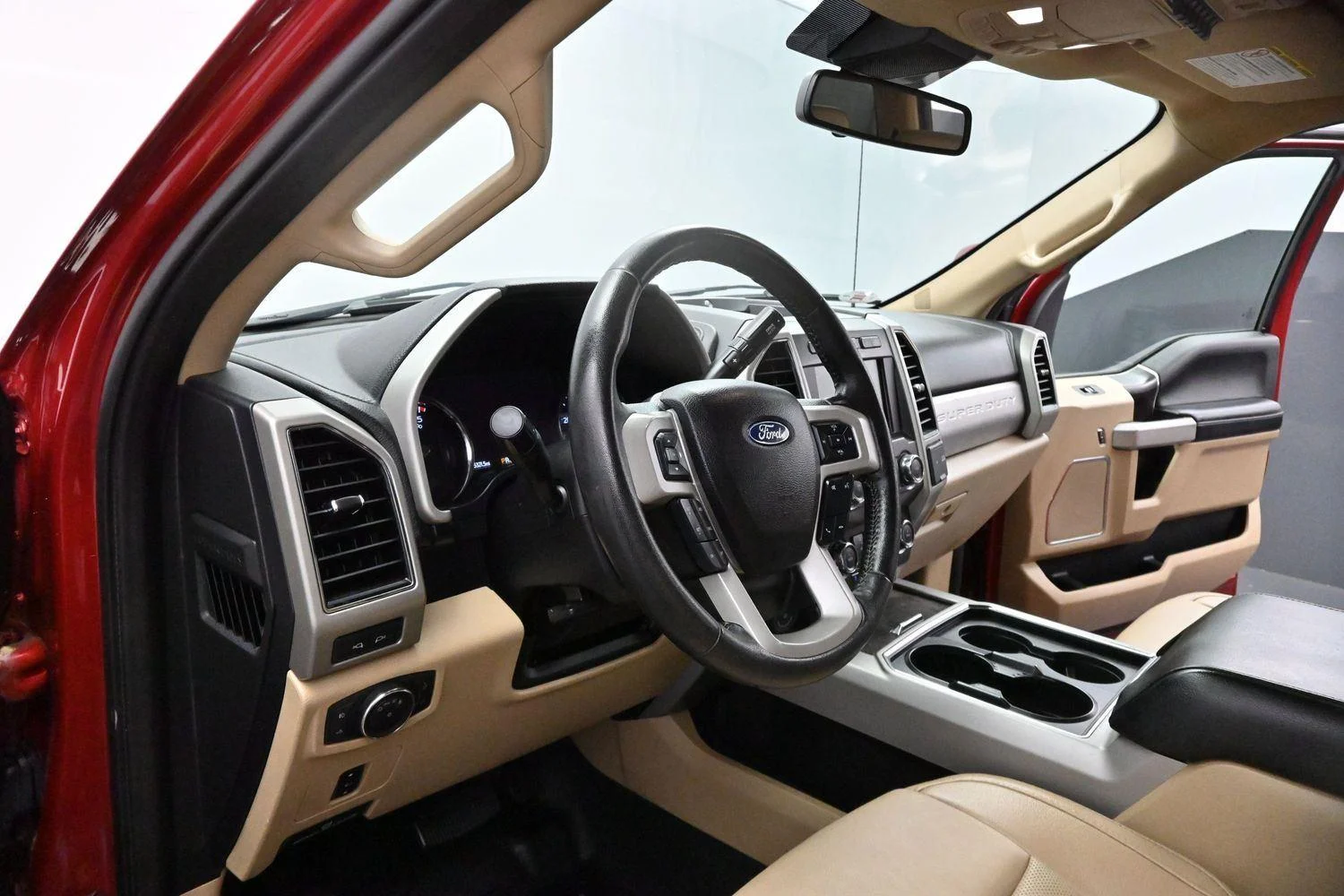 Used 2021 Rapid Red Metallic Tinted Clearcoat Ford LARIAT image 13