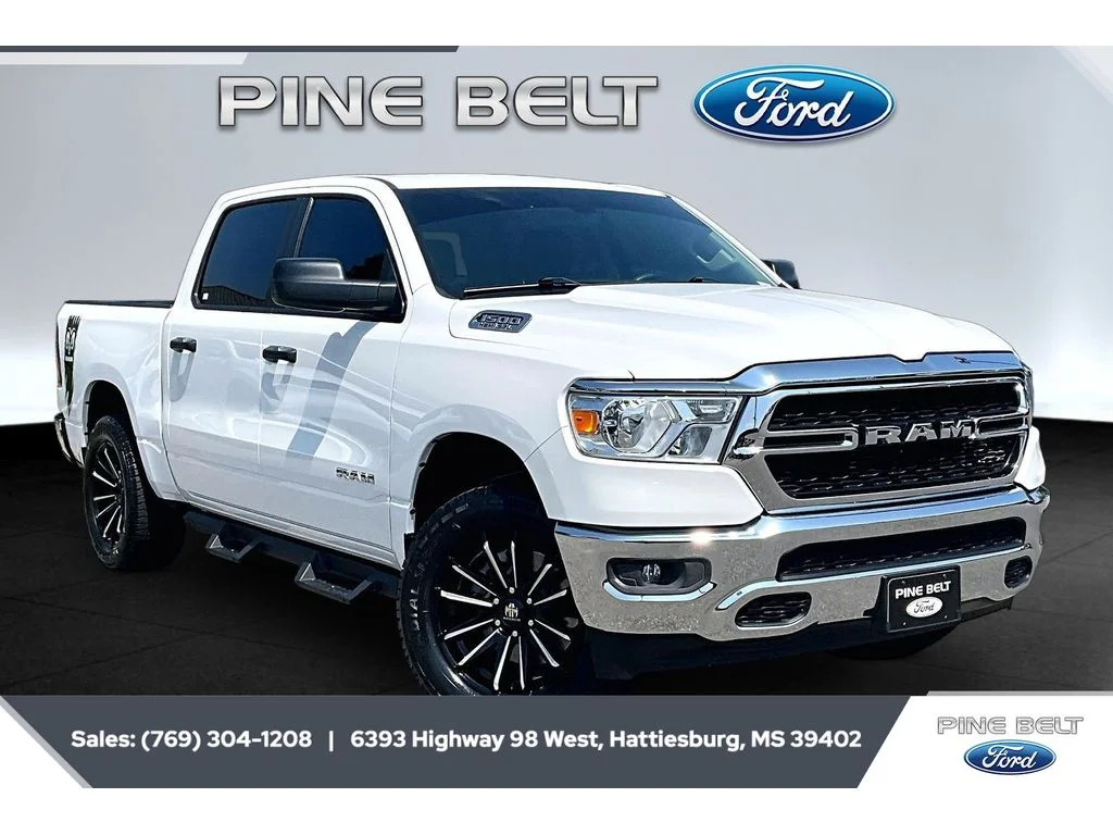 Used 2019 Bright White Clearcoat Ram Tradesman image 1