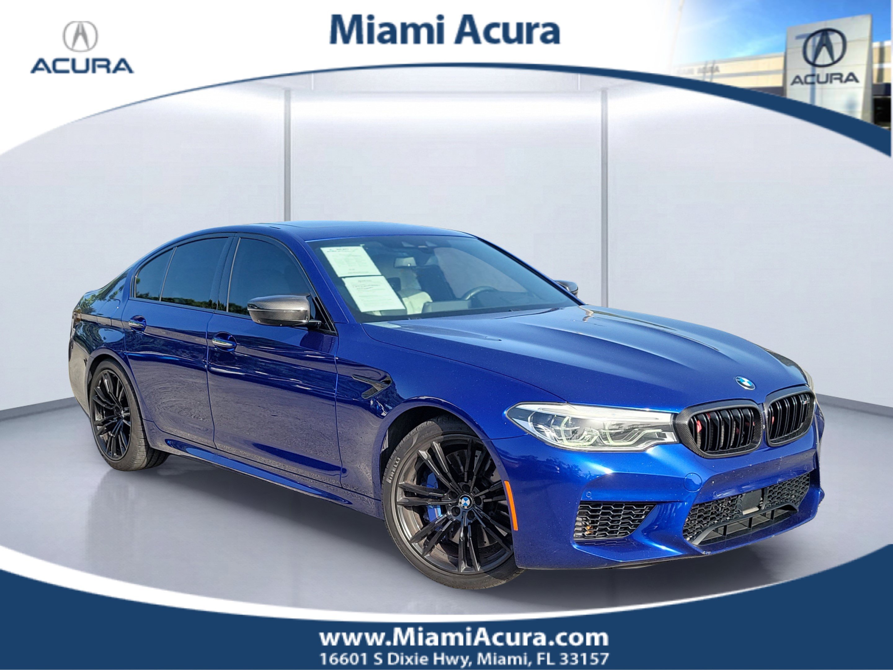 Used 2018 Blue Metallic BMW Base image 1