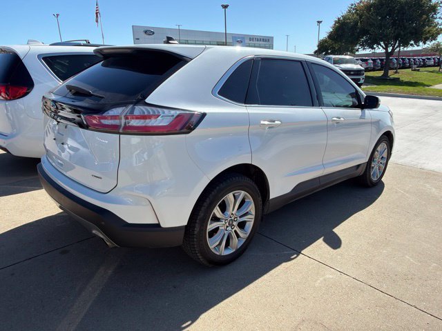 Used 2022 White Ford Titanium image 3