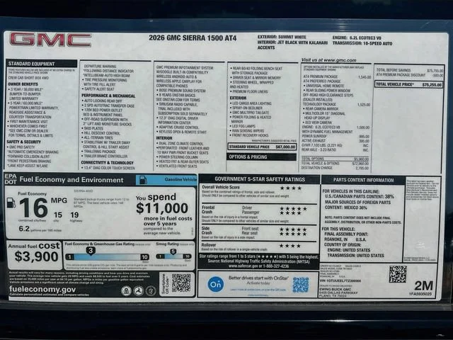 2026 GMC Sierra 1500 AT4 - Photo 21