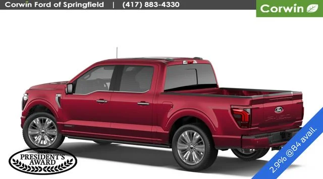New 2026 Ruby Red Metallic Tinted Clearcoat Ford Platinum® image 2