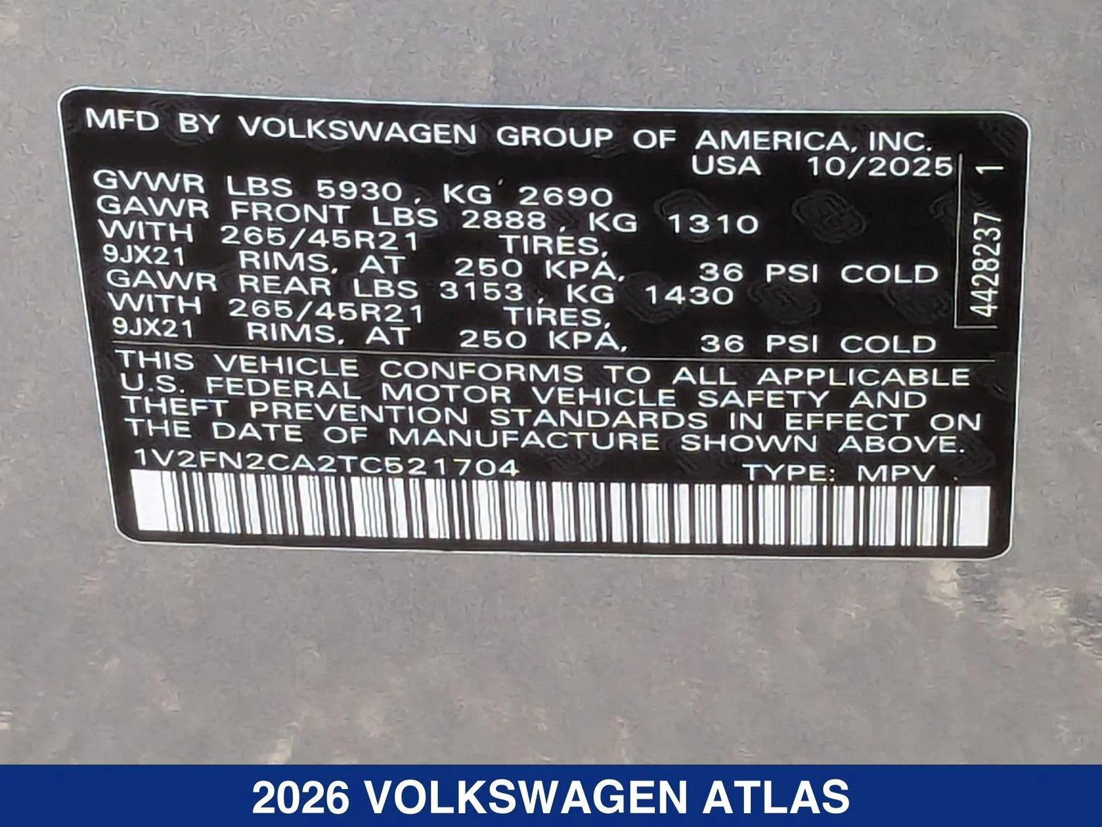 New 2026 Silver Mist Metallic Volkswagen 2.0T SEL Premium R-Line image 22