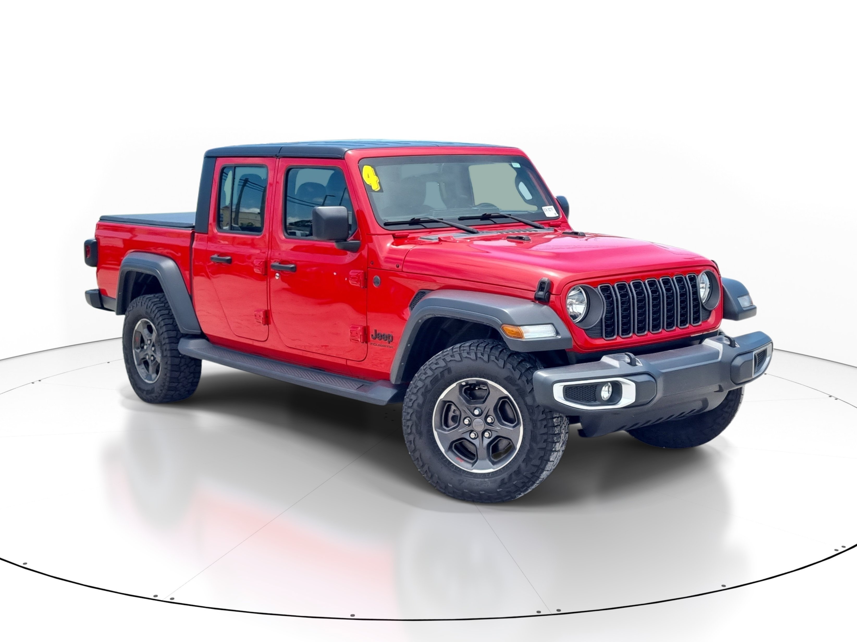 Used 2024 Firecracker Red Clearcoat Jeep Sport image 1