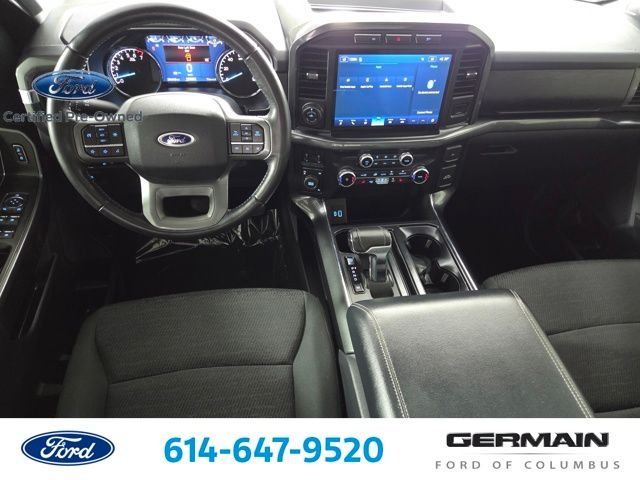 Certified Used 2022 Agate Black Metallic Ford XLT image 17