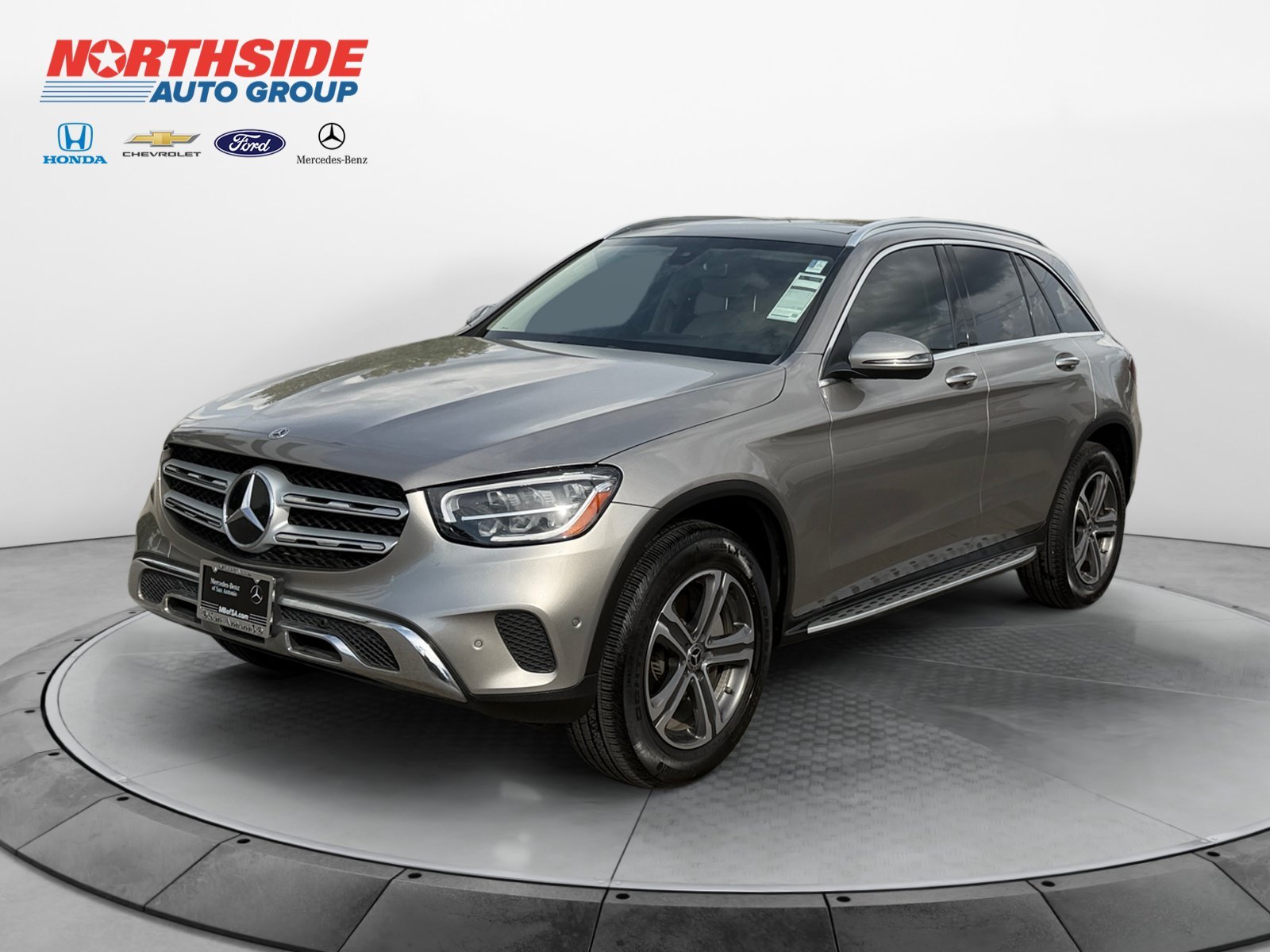 Certified Used 2021 Mojave Silver Metallic Mercedes-Benz GLC 300 image 3