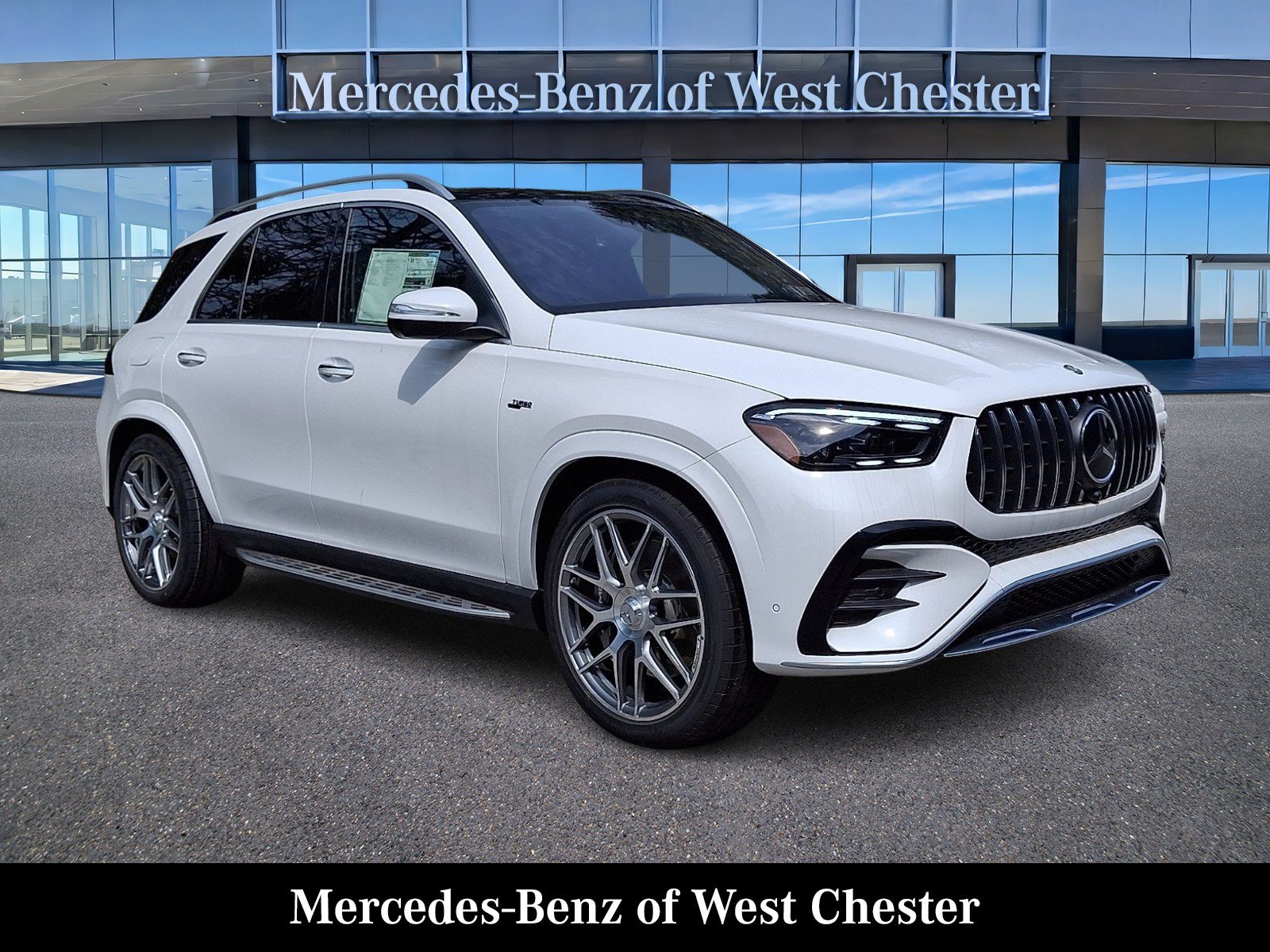 New 2026 MANUFAKTUR Moonlight White Metallic Mercedes-Benz AMG® GLE 53 4MATIC+ SUV image 23