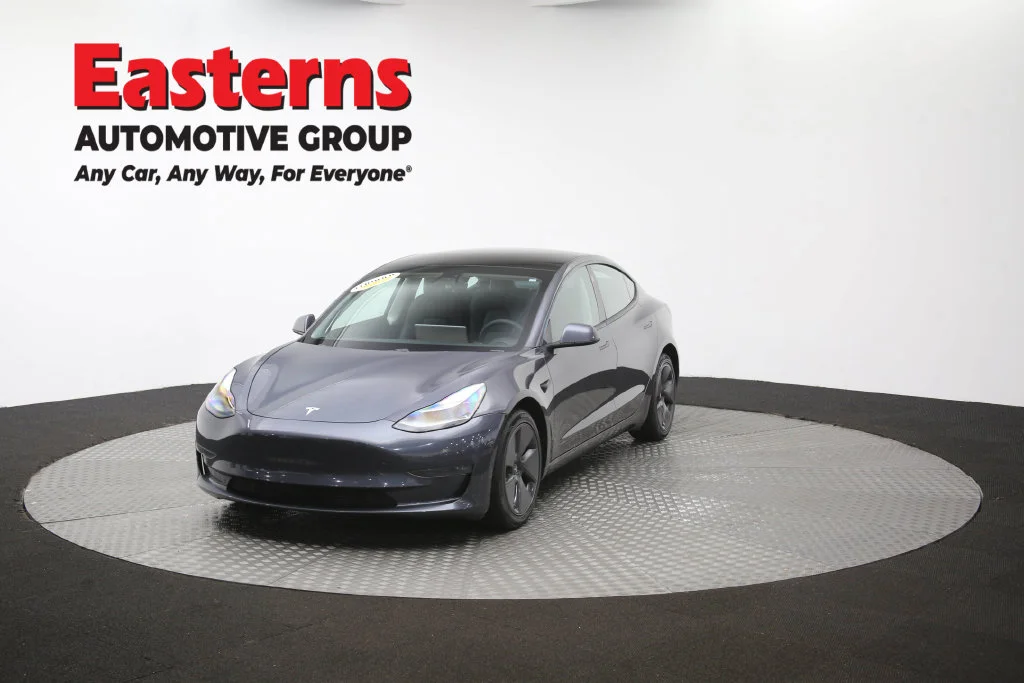 Used 2021 Gray Tesla Long Range image 49