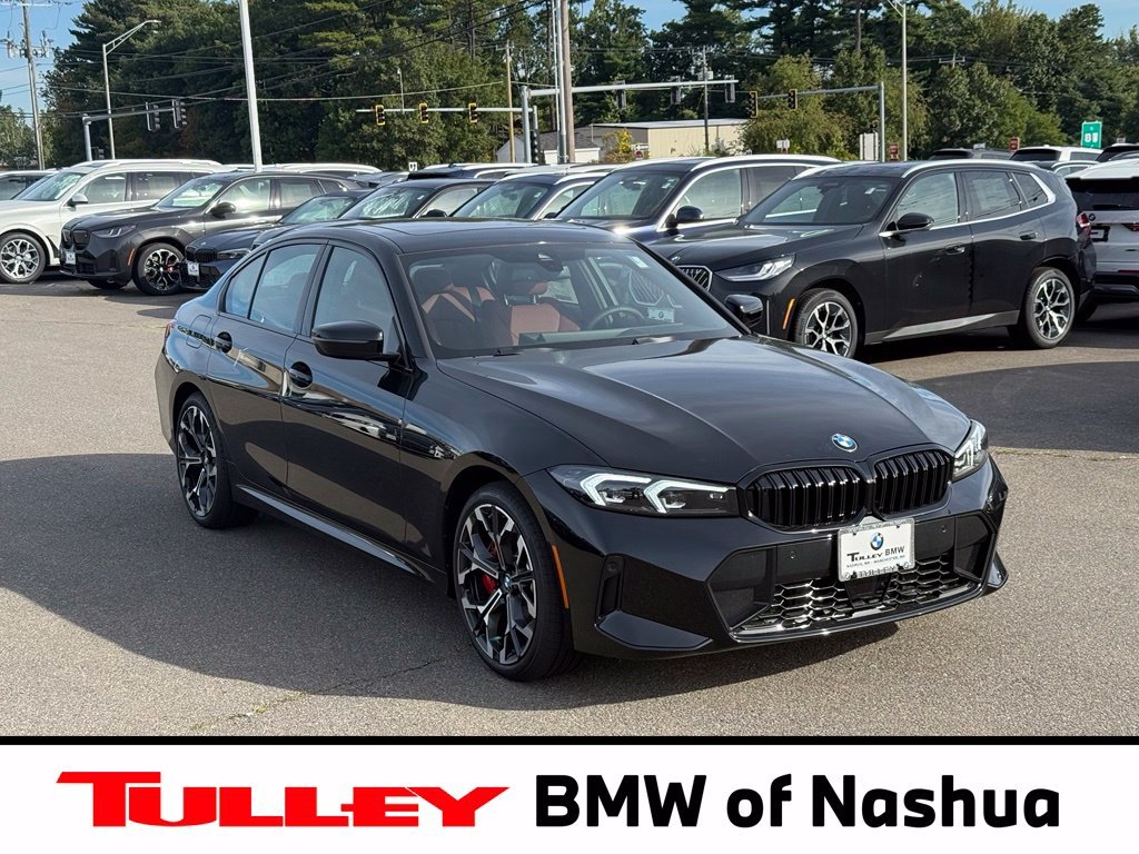 New 2026 Black BMW 330i xDrive image 1