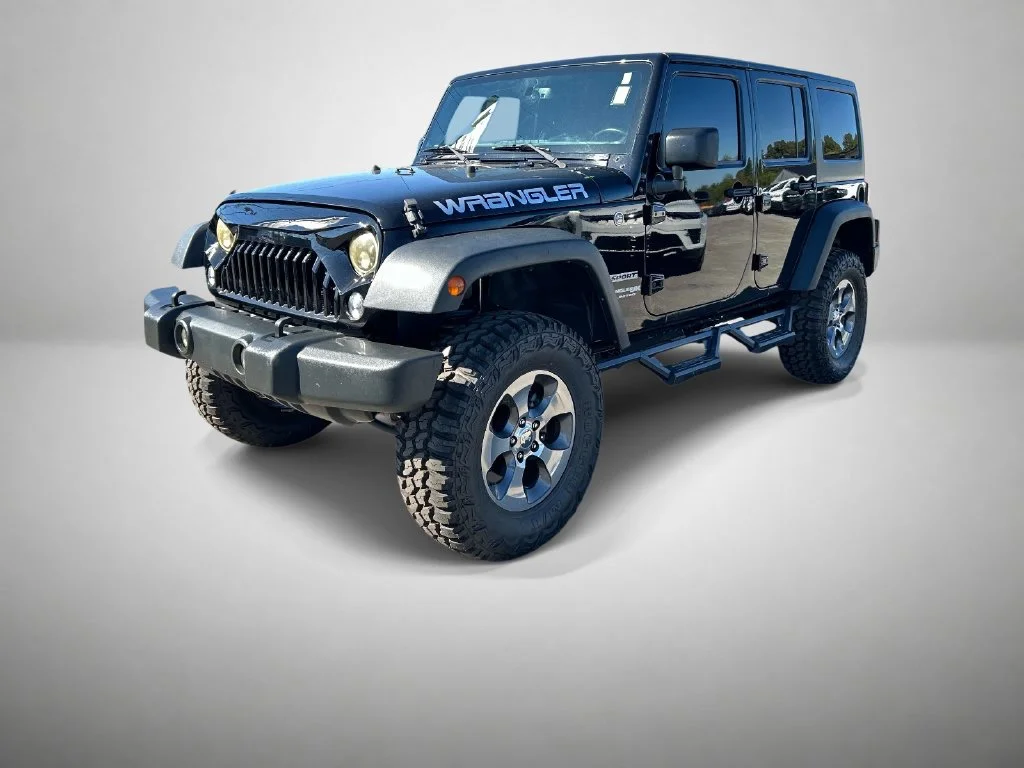 Used 2018 Black Jeep Unlimited Sport image 7