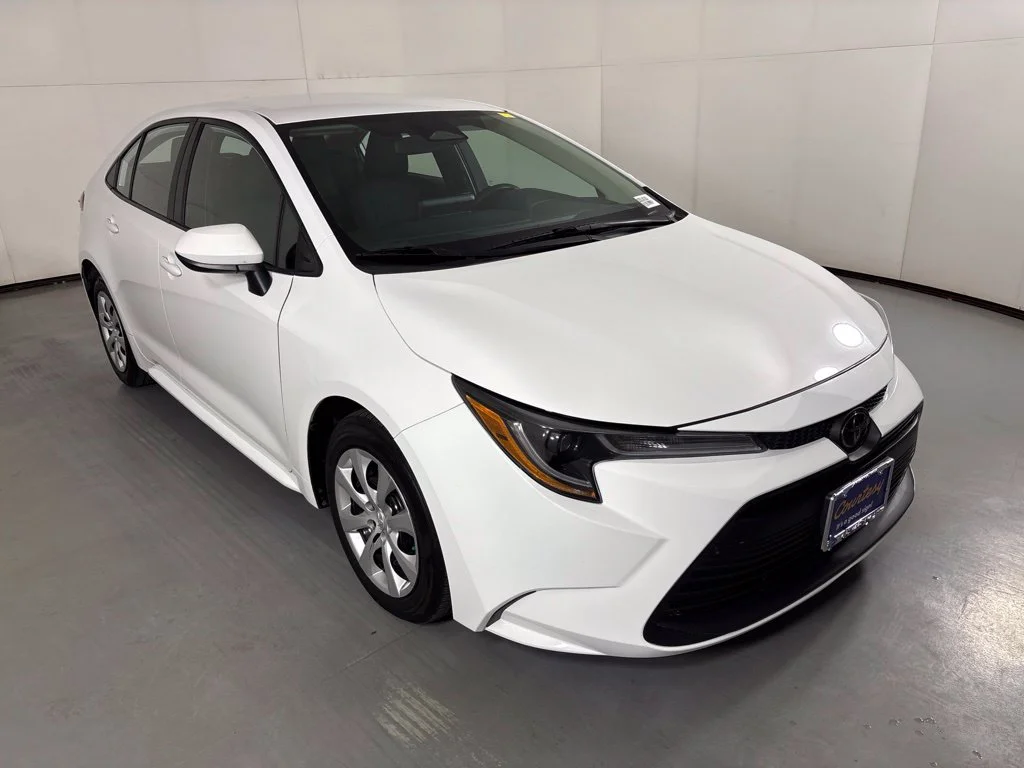 Used 2024 White Toyota LE image 2