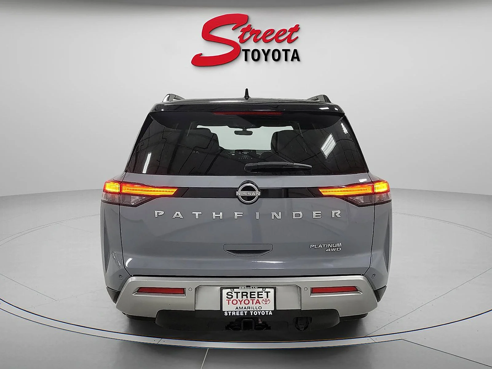 Used 2024 Solid Gray/Super Black Nissan Platinum image 3