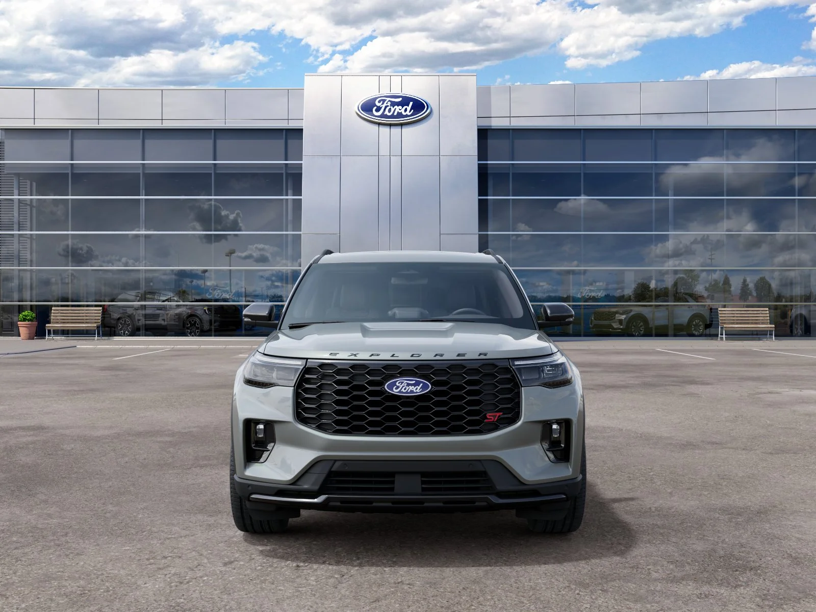 New 2027 Avalanche Gray Ford ST image 3