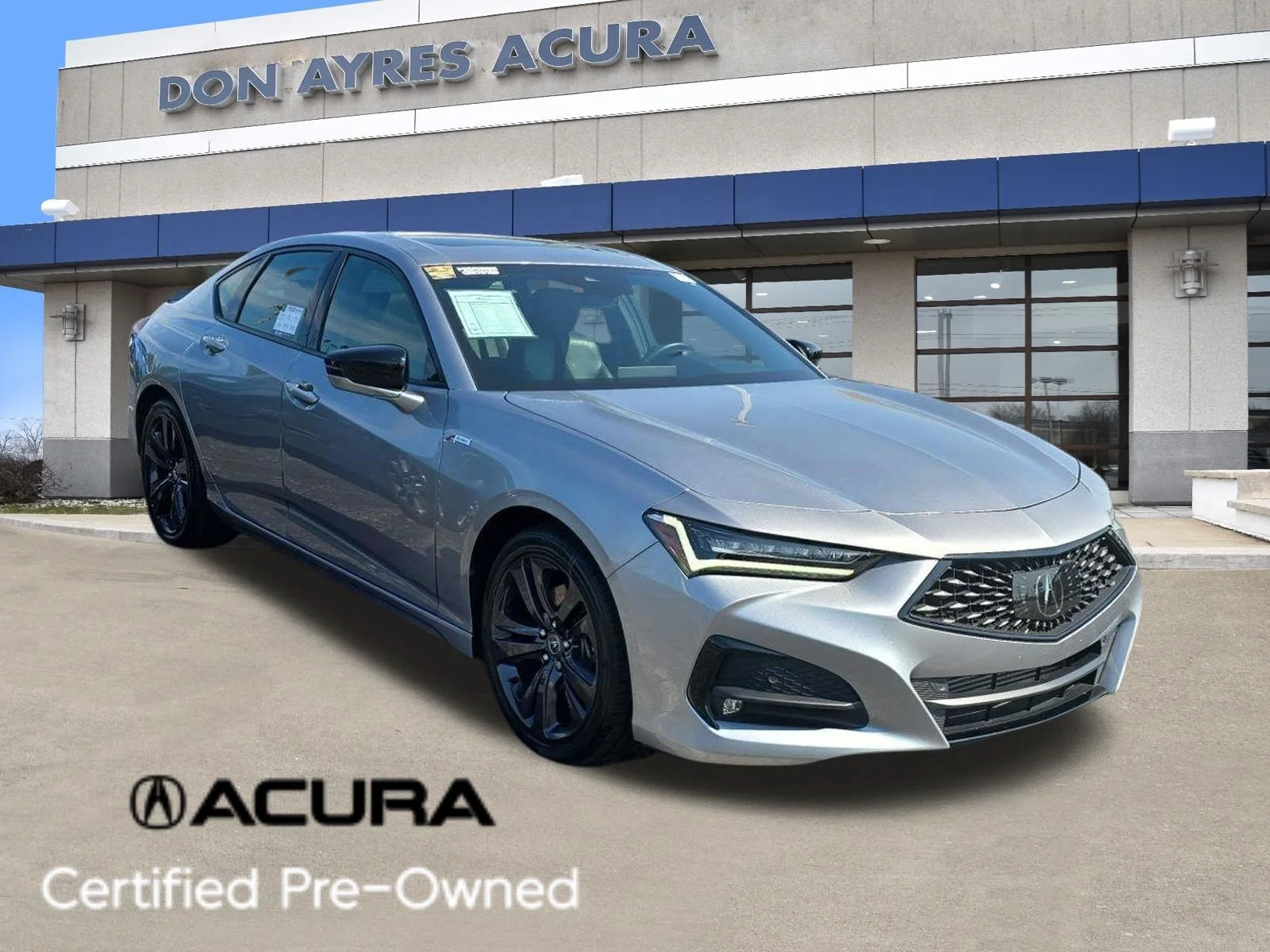 Certified Used 2021 Lunar Silver Metallic Acura A-Spec image 35