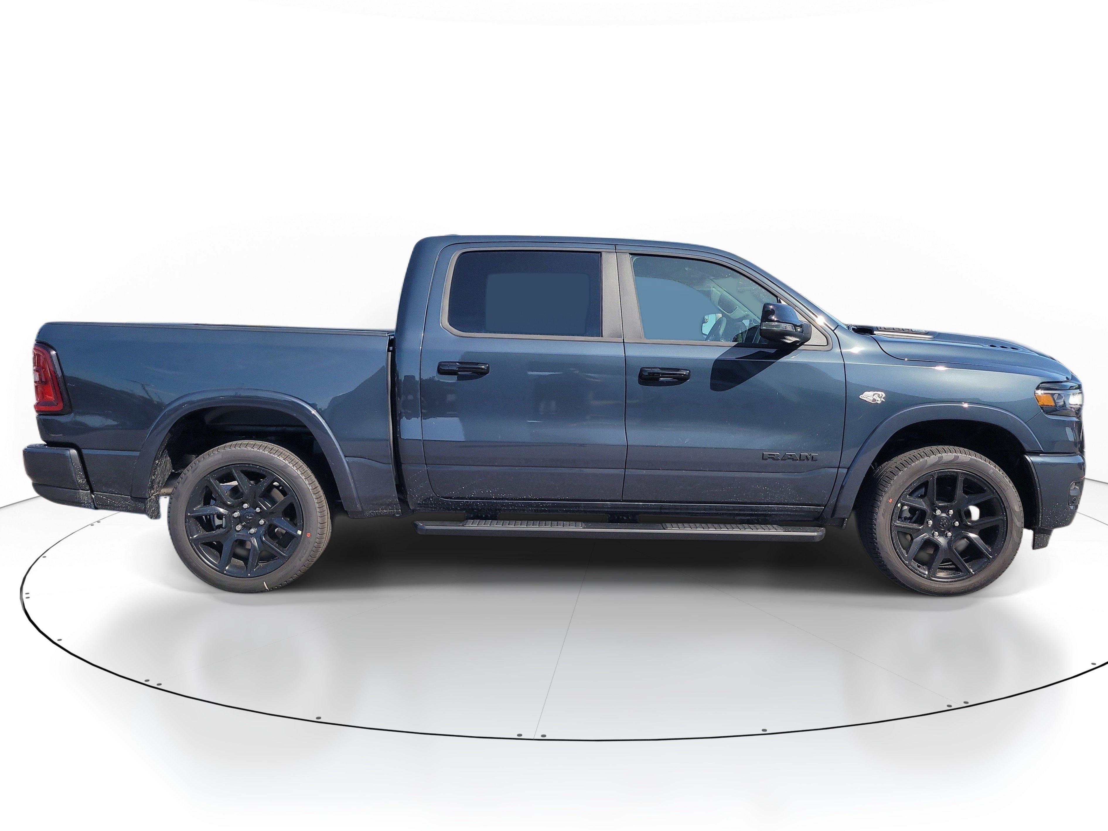 New 2026 Forged Blue Metallic Exterior Paint RAM Laramie image 5