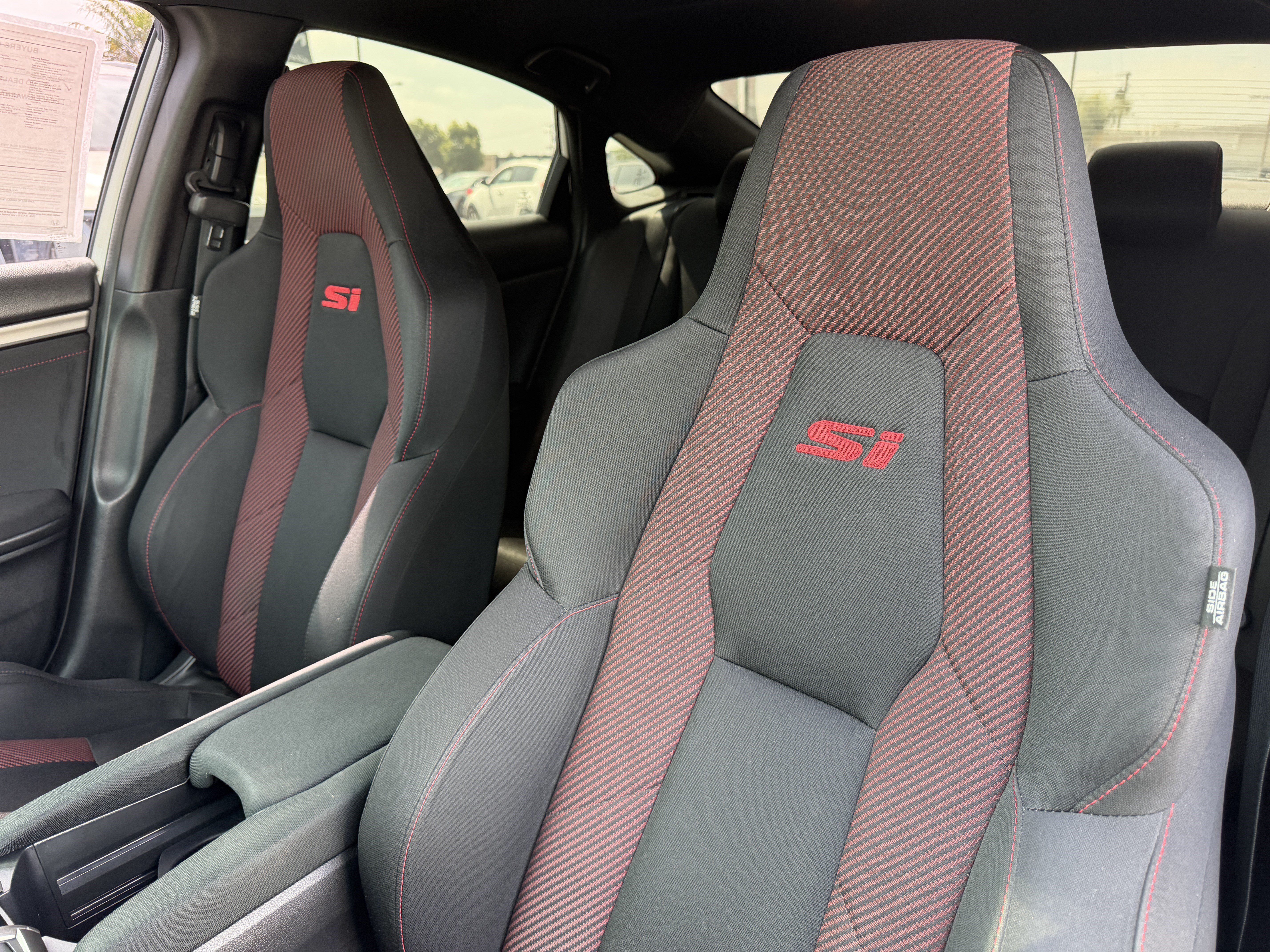 Used 2020 Platinum White Pearl Honda Si image 16