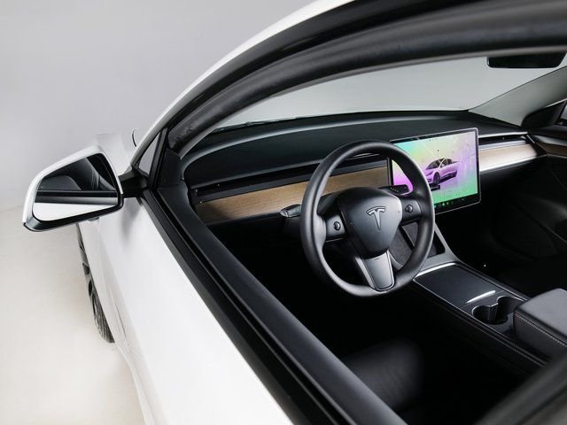 Used 2023 Pearl White Multi-Coat Tesla Base image 21
