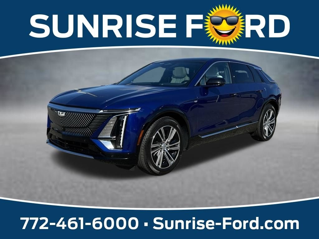 Used 2024 Blue Cadillac Luxury image 1