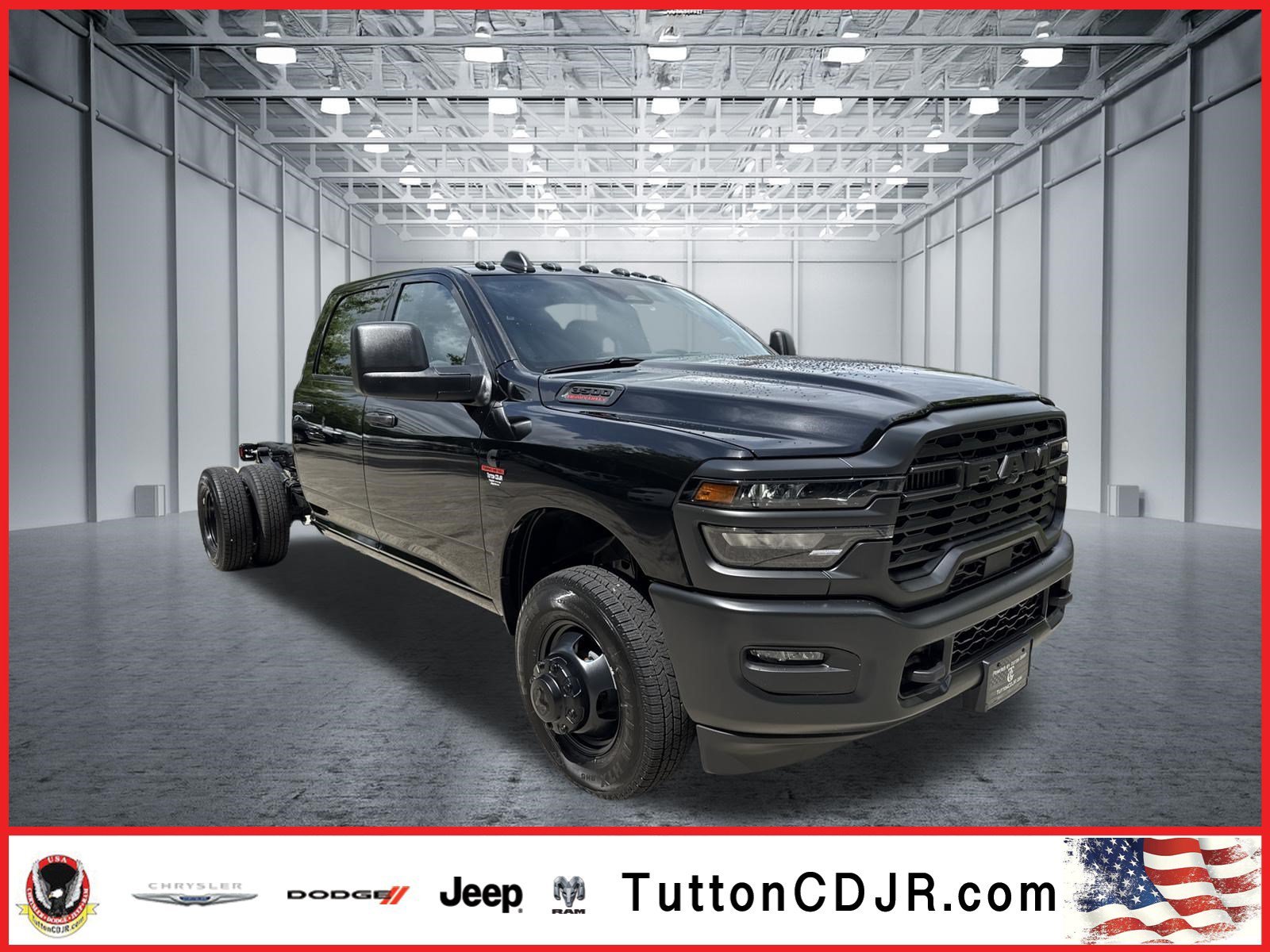 New 2026 Diamond Black Crystal Pearlcoat RAM Tradesman image 1