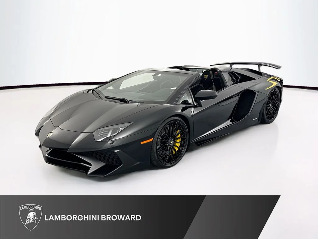 ボンボネロ ダーク DARK ブラック BLACK Pre-Owned 2017 Lamborghini Aventador LP750-4 SuperVeloce 2D