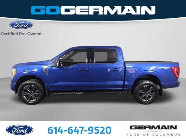 Certified Used 2023 Atlas Blue Metallic Ford XLT image 10