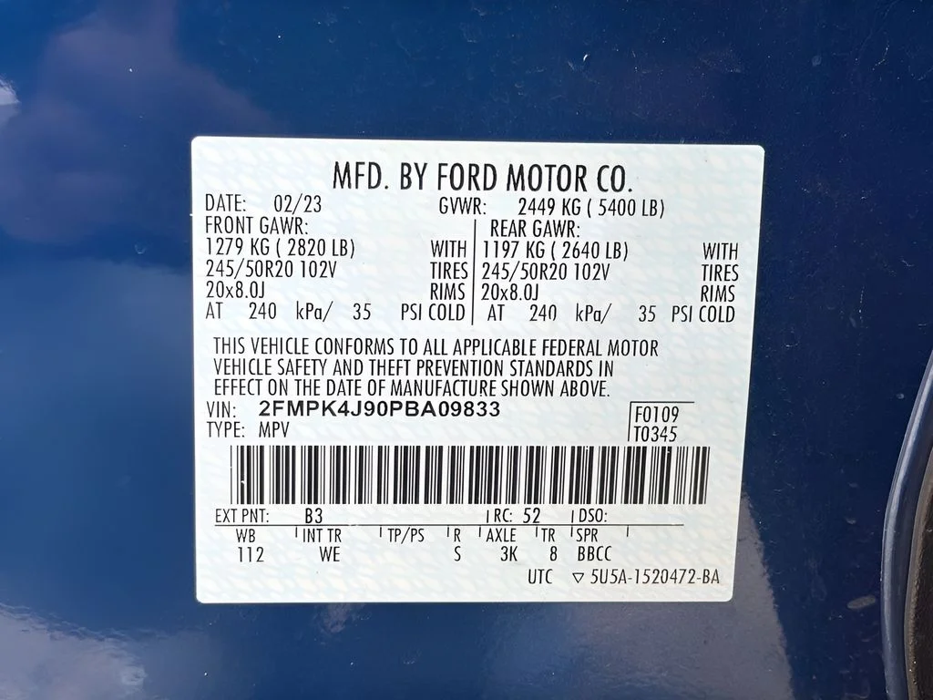 Used 2023 Blue Ford ST Line image 26