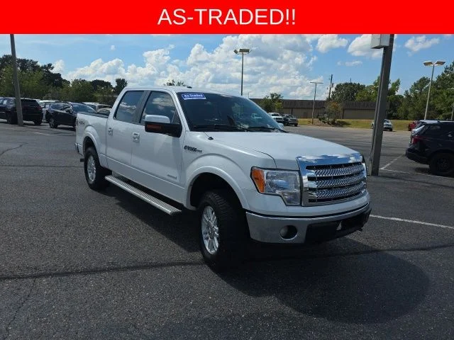Used 2013 White Ford Lariat image 1