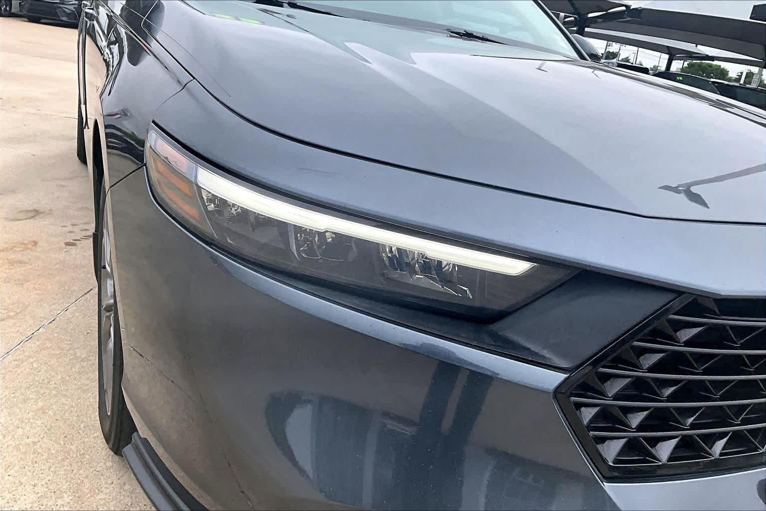 Used 2023 Meteorite Gray Metallic Honda EX image 16