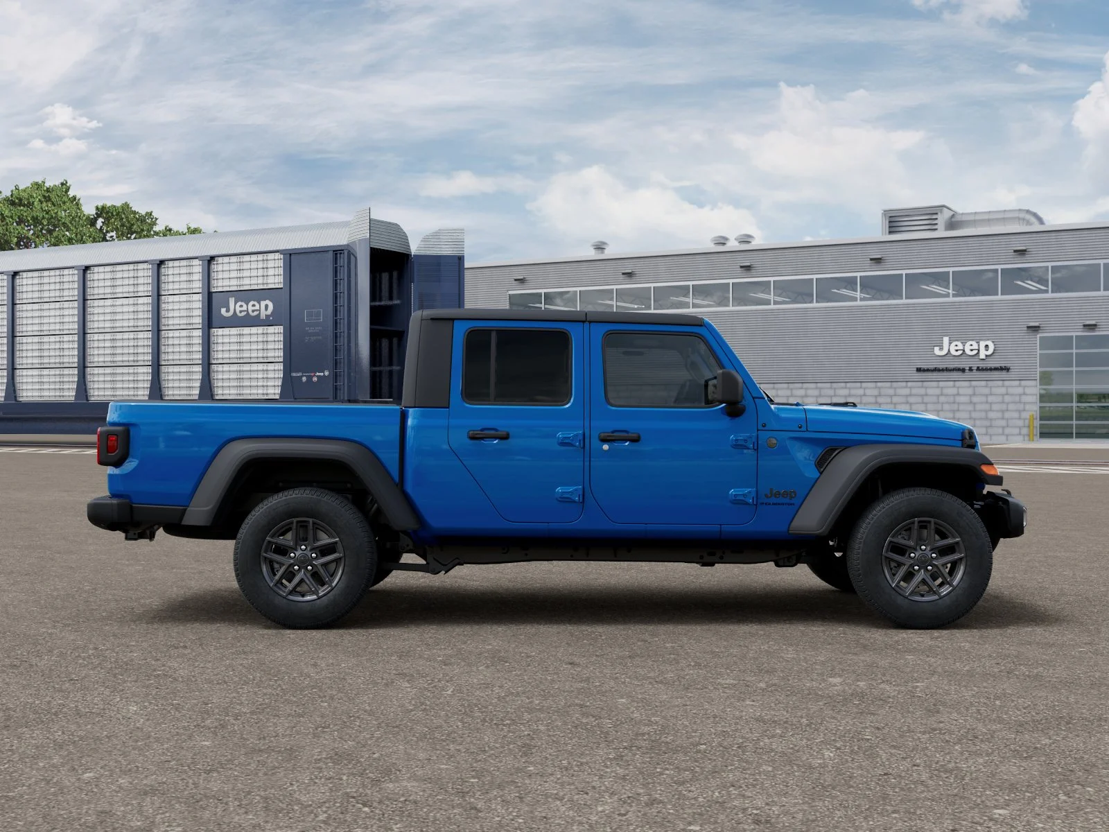 New 2026 Hydro Blue Pearl-Coat Exterior Paint Jeep  image 21