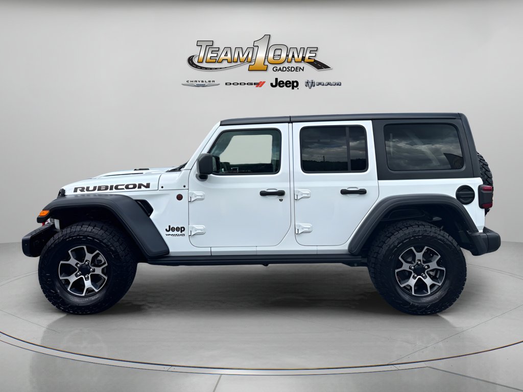 Used 2021 Bright White Clearcoat Jeep Unlimited Rubicon image 7