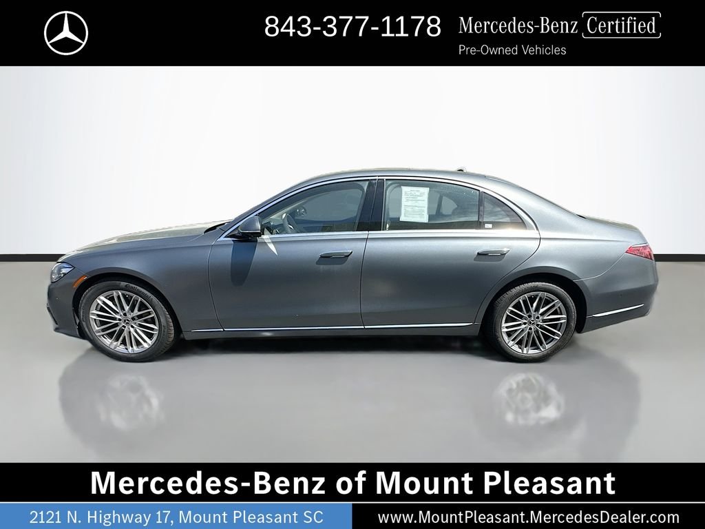 Certified Used 2022 MANUFAKTUR Selenite Gray Magno Mercedes-Benz S 580 image 8