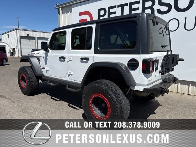 Used 2018 White Jeep Unlimited Rubicon image 6